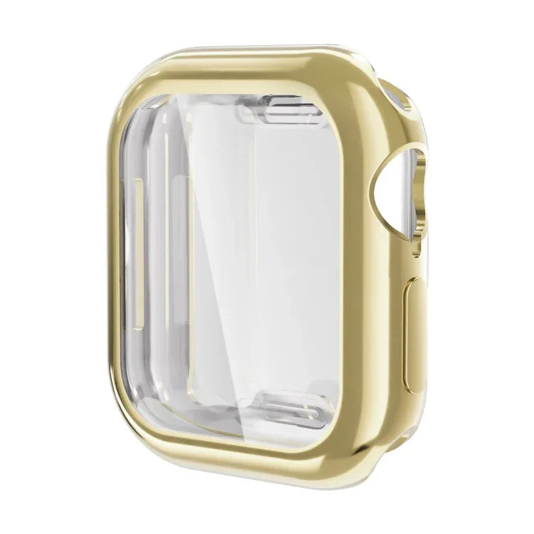 เคส TPU นุ่มชุบไฟฟ้า ENKAY Hat-Prince พร้อมฟิล์มกันรอย สำหรับ Apple Watch Series 11 / 10 ขนาด 46 มม., สำหรับ Apple Watch Series 11 / 10 ขนาด 42 มม.
