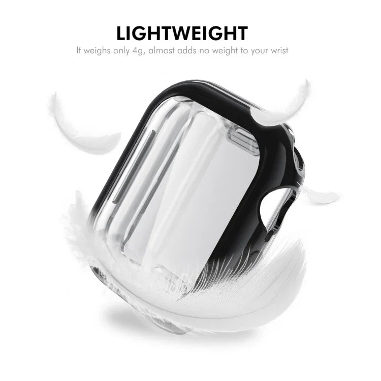 เคส TPU นุ่มชุบไฟฟ้า ENKAY Hat-Prince พร้อมฟิล์มกันรอย สำหรับ Apple Watch Series 11 / 10 ขนาด 46 มม., สำหรับ Apple Watch Series 11 / 10 ขนาด 42 มม.