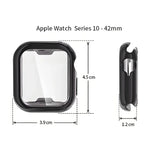 เคส TPU นุ่มชุบไฟฟ้า ENKAY Hat-Prince พร้อมฟิล์มกันรอย สำหรับ Apple Watch Series 11 / 10 ขนาด 46 มม., สำหรับ Apple Watch Series 11 / 10 ขนาด 42 มม.
