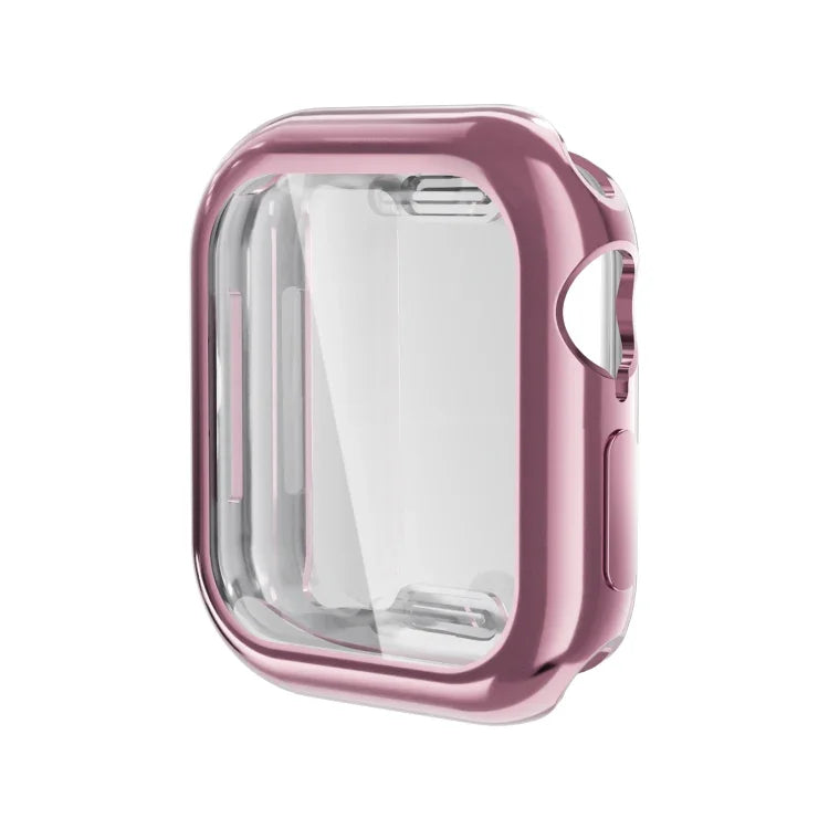 เคส TPU ชุบไฟฟ้าครอบคลุมเต็มจอ สำหรับ Apple Watch Series 11 / 10 ขนาด 46 มม., สำหรับ Apple Watch Series 11 / 10 ขนาด 42 มม.