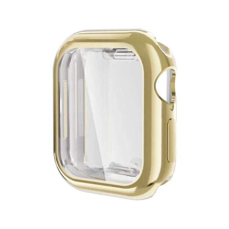 เคส TPU ชุบไฟฟ้าครอบคลุมเต็มจอ สำหรับ Apple Watch Series 11 / 10 ขนาด 46 มม., สำหรับ Apple Watch Series 11 / 10 ขนาด 42 มม.