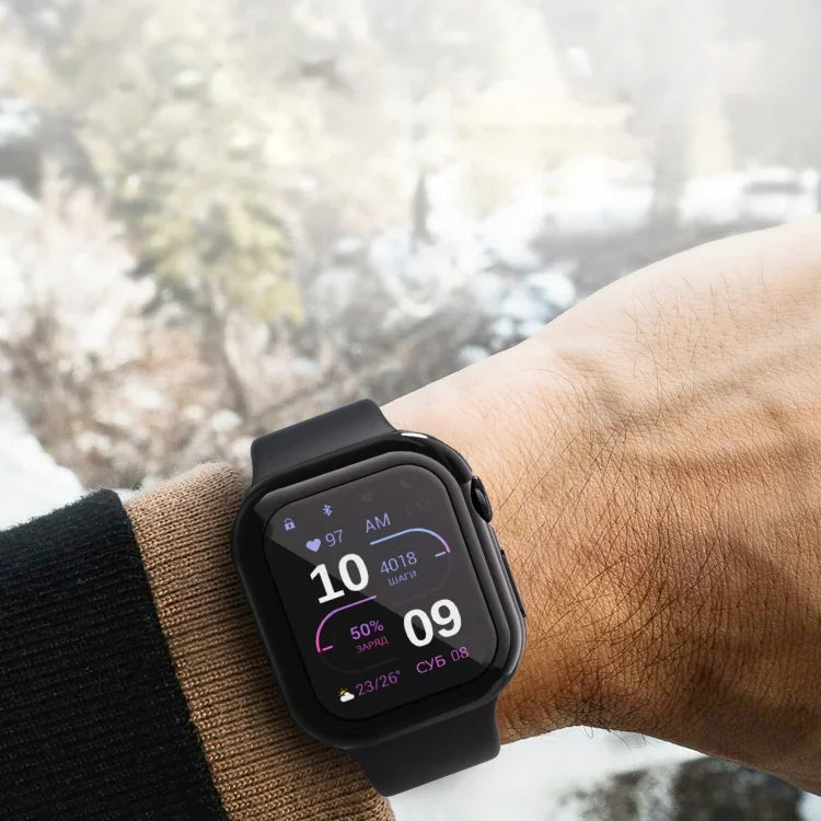 เคส TPU ชุบไฟฟ้าครอบคลุมเต็มจอ สำหรับ Apple Watch Series 11 / 10 ขนาด 46 มม., สำหรับ Apple Watch Series 11 / 10 ขนาด 42 มม.