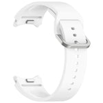 สายรัดนาฬิกาซิลิโคนสีทึบพร้อมหัวเข็มขัดสีสันสดใสแบบปลดเร็ว สำหรับ Samsung Galaxy Watch 5 40 / 44mm, สำหรับ Samsung Galaxy Watch 5 Pro, สำหรับ Samsung Galaxy Watch 4 40 / 44mm, สำหรับ Samsung Galaxy Watch 4 Classic 46 / 42mm