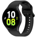 สายรัดนาฬิกาซิลิโคนสีทึบพร้อมหัวเข็มขัดสีสันสดใสแบบปลดเร็ว สำหรับ Samsung Galaxy Watch 5 40 / 44mm, สำหรับ Samsung Galaxy Watch 5 Pro, สำหรับ Samsung Galaxy Watch 4 40 / 44mm, สำหรับ Samsung Galaxy Watch 4 Classic 46 / 42mm