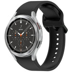 สายรัดนาฬิกาซิลิโคนสีทึบพร้อมหัวเข็มขัดสีสันสดใสแบบปลดเร็ว สำหรับ Samsung Galaxy Watch 5 40 / 44mm, สำหรับ Samsung Galaxy Watch 5 Pro, สำหรับ Samsung Galaxy Watch 4 40 / 44mm, สำหรับ Samsung Galaxy Watch 4 Classic 46 / 42mm