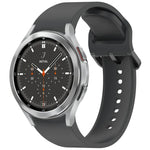 สายรัดนาฬิกาซิลิโคนสีทึบพร้อมหัวเข็มขัดสีสันสดใสแบบปลดเร็ว สำหรับ Samsung Galaxy Watch 5 40 / 44mm, สำหรับ Samsung Galaxy Watch 5 Pro, สำหรับ Samsung Galaxy Watch 4 40 / 44mm, สำหรับ Samsung Galaxy Watch 4 Classic 46 / 42mm