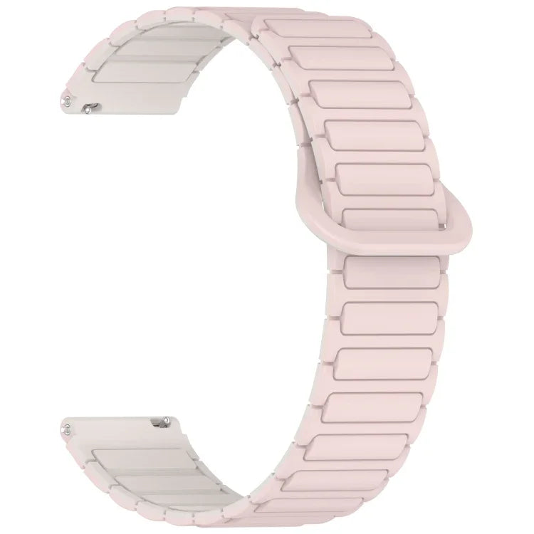 สายรัดนาฬิกาซิลิโคนหัวเข็มขัดแม่เหล็กสองสี สำหรับ Samsung Galaxy Watch 7 40 / 44 มม.
