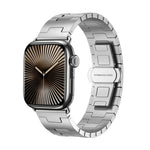 สายรัดนาฬิกาโลหะผสมไทเทเนียม สำหรับ Apple Watch ขนาด 46 มม. / 49 มม. / 45 มม. / 44 มม., สำหรับ Apple Watch ขนาด 42 มม. / 41 มม. / 40 มม. / 38 มม.