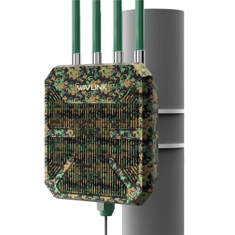 WAVLINK WN573HX1 เราเตอร์ไร้สาย WiFi 6 AX1800 สองย่านความถี่ จุดเชื่อมต่อ WiFi กลางแจ้ง, ปลั๊ก US, ปลั๊ก EU, ปลั๊ก UK, ปลั๊ก AU