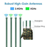 WAVLINK WN573HX1 เราเตอร์ไร้สาย WiFi 6 AX1800 สองย่านความถี่ จุดเชื่อมต่อ WiFi กลางแจ้ง, ปลั๊ก US, ปลั๊ก EU, ปลั๊ก UK, ปลั๊ก AU