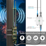 WAVLINK WN570HA2 เราเตอร์ไร้สายกันน้ำ IP67 สำหรับกลางแจ้ง WiFi Extender AC1200 ดูอัลแบนด์ ปลั๊ก US, ปลั๊ก EU, ปลั๊ก UK, ปลั๊ก AU