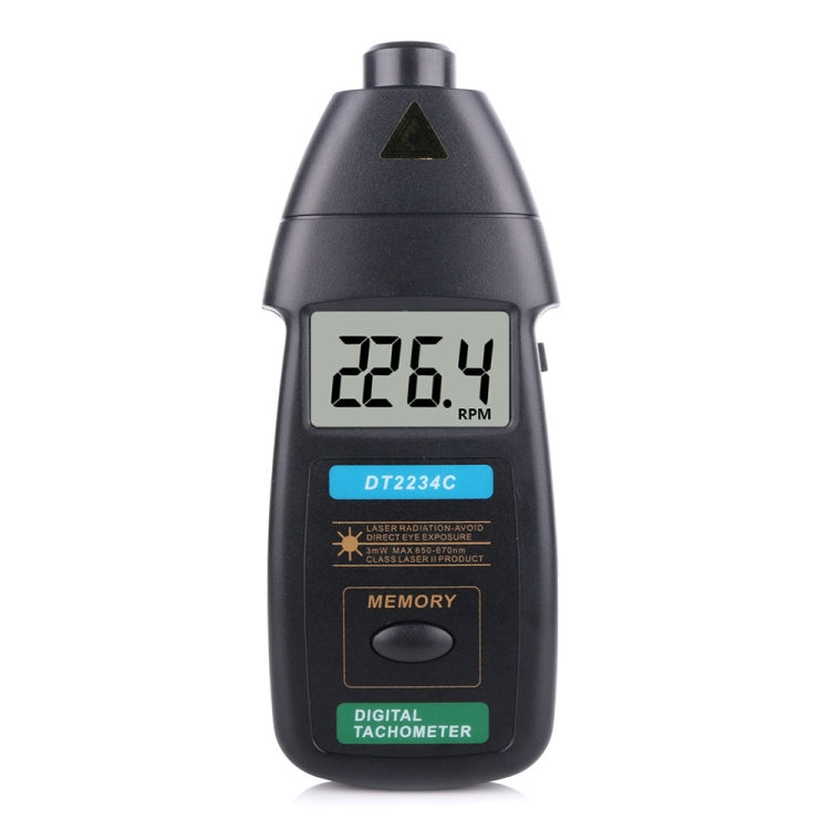 เครื่องวัดรอบดิจิทัลเลเซอร์ DT2234C แบบไม่สัมผัส, DT2234C