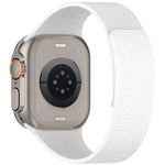 สายรัดนาฬิกาซิลิโคนแม่เหล็กลายลิ้นจี่ สำหรับ Apple Watch 46 มม. / 49 มม. / 45 มม. / 44 มม. และ Apple Watch 42 มม. / 41 มม. / 40 มม. / 38 มม.