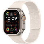 สายรัดนาฬิกาซิลิโคนแม่เหล็กลายลิ้นจี่ สำหรับ Apple Watch 46 มม. / 49 มม. / 45 มม. / 44 มม. และ Apple Watch 42 มม. / 41 มม. / 40 มม. / 38 มม.