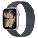 สายรัดนาฬิกาซิลิโคนแม่เหล็กลายลิ้นจี่ สำหรับ Apple Watch 46 มม. / 49 มม. / 45 มม. / 44 มม. และ Apple Watch 42 มม. / 41 มม. / 40 มม. / 38 มม.