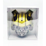 ลำโพงบลูทูธ 5.0 ลายการ์ตูน Bumblebee รองรับ TF, ฟังก์ชัน FM วัสดุโลหะ