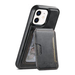 เคสหนังลายหนังวัว Suteni M3 พร้อมกระเป๋าใส่บัตร MagSafe สำหรับ iPhone 13 Pro Max, สำหรับ iPhone 13 Pro, สำหรับ iPhone 13, สำหรับ iPhone 12, สำหรับ iPhone 12 Pro Max, สำหรับ iPhone 12 Pro