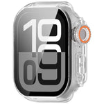 เปลี่ยนเป็นเคสใส่ปุ่ม PC แบบบูรณาการพร้อมฟิล์มกระจกนิรภัย Ultra 49mm สำหรับ Apple Watch Series 6 / 5 / 4 & SE 44mm, สำหรับ Apple Watch Series 6 / 5 / 4 & SE 40mm, สำหรับ Apple Watch Series 11 / 10 46mm, สำหรับ Apple Watch Series 11 / 10 42mm