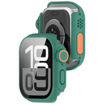 เปลี่ยนเป็นเคสใส่ปุ่ม PC แบบบูรณาการพร้อมฟิล์มกระจกนิรภัย Ultra 49mm สำหรับ Apple Watch Series 6 / 5 / 4 & SE 44mm, สำหรับ Apple Watch Series 6 / 5 / 4 & SE 40mm, สำหรับ Apple Watch Series 11 / 10 46mm, สำหรับ Apple Watch Series 11 / 10 42mm