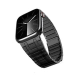 สายรัดนาฬิกาสแตนเลสสตีลแบบแม่เหล็กมิลานลูกปัดเดียว สำหรับ Apple Watch 46mm / 49mm / 45mm / 44mm