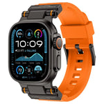 สายรัดนาฬิกา TPU ข้อต่อโลหะสำหรับนักสำรวจกลางแจ้ง Kalebol สำหรับ Apple Watch 46 มม. / 49 มม. / 45 มม. / 44 มม.