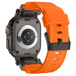 สายรัดนาฬิกา TPU ข้อต่อโลหะสำหรับนักสำรวจกลางแจ้ง Kalebol สำหรับ Apple Watch 46 มม. / 49 มม. / 45 มม. / 44 มม.