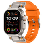 สายรัดนาฬิกา TPU ข้อต่อโลหะสำหรับนักสำรวจกลางแจ้ง Kalebol สำหรับ Apple Watch 46 มม. / 49 มม. / 45 มม. / 44 มม.