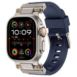 สายรัดนาฬิกา TPU ข้อต่อโลหะสำหรับนักสำรวจกลางแจ้ง Kalebol สำหรับ Apple Watch 46 มม. / 49 มม. / 45 มม. / 44 มม.