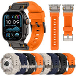 สายรัดนาฬิกา TPU ข้อต่อโลหะสำหรับนักสำรวจกลางแจ้ง Kalebol สำหรับ Apple Watch 46 มม. / 49 มม. / 45 มม. / 44 มม.