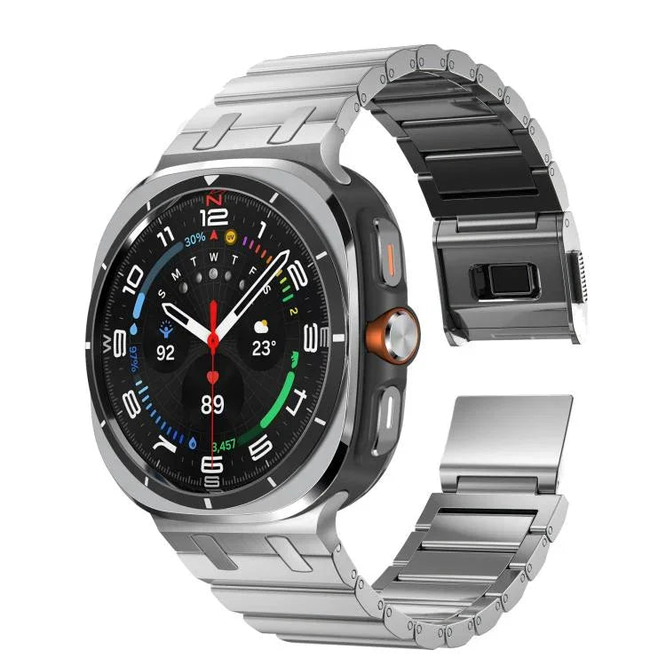 สายรัดนาฬิกาโลหะไทเทเนียมเม็ดเดียว สำหรับ Samsung Galaxy Watch Ultra ขนาด 47 มม. / Ultra 2025