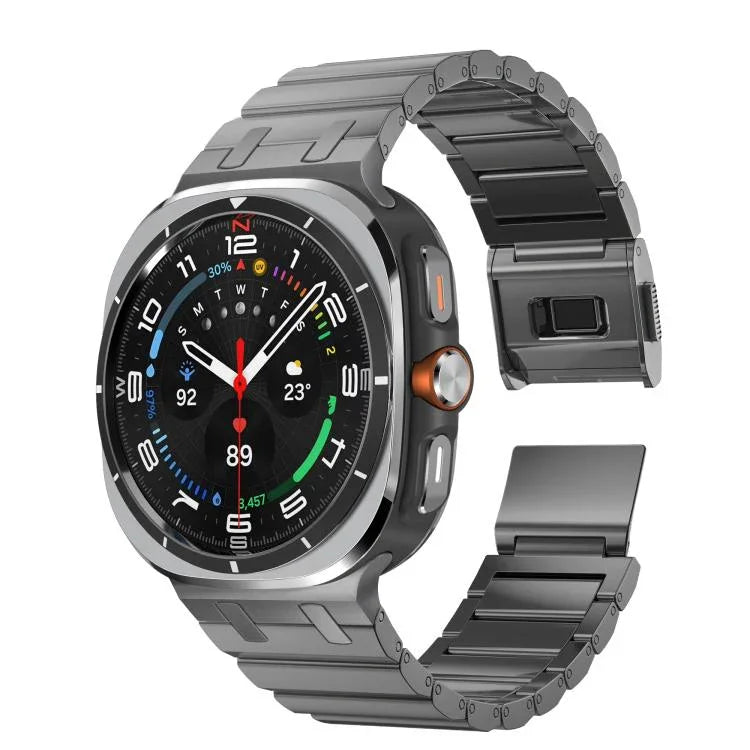 สายรัดนาฬิกาโลหะไทเทเนียมเม็ดเดียว สำหรับ Samsung Galaxy Watch Ultra ขนาด 47 มม. / Ultra 2025