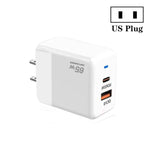 ที่ชาร์จ PD41 GaN PD 45W + USB พร้อมสายข้อมูล Type-C ถึง Type-C ปลั๊ก US, ปลั๊ก UK