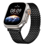 สายรัดนาฬิกาเหล็กแม่เหล็กลูปเก้าลูกปัด สำหรับ Apple Watch 46mm / 49mm / 45mm / 44mm, สำหรับ Apple Watch 42mm / 41mm / 40mm / 38mm