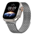 สายรัดนาฬิกาเหล็กแม่เหล็กลูปเก้าลูกปัด สำหรับ Apple Watch 46mm / 49mm / 45mm / 44mm, สำหรับ Apple Watch 42mm / 41mm / 40mm / 38mm