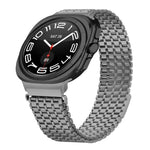 สายรัดนาฬิกาเหล็กกล้าไร้สนิมหัวเข็มขัดแม่เหล็กเก้าลูก สำหรับ Samsung Galaxy Watch Ultra ขนาด 47 มม. / Ultra 2025