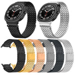 สายรัดนาฬิกาเหล็กกล้าไร้สนิมหัวเข็มขัดแม่เหล็กเก้าลูก สำหรับ Samsung Galaxy Watch Ultra ขนาด 47 มม. / Ultra 2025