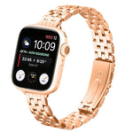 สายรัดนาฬิกาเหล็กหัวเข็มขัดสลิงชอตเอวเล็ก สำหรับ Apple Watch 46mm / 49mm / 45mm / 44mm, สำหรับ Apple Watch 42mm / 41mm / 40mm / 38mm