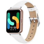 สายรัดนาฬิกาหนังแท้บาง สำหรับ Samsung Galaxy Fit3