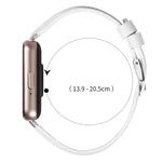 สายรัดนาฬิกาหนังแท้บาง สำหรับ Samsung Galaxy Fit3