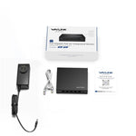 WAVLINK WN701AE IEEE 802.3AF / AT ระบบค้นหาอัตโนมัติการจัดการ AP รวม Poe สวิตช์ ปลั๊ก US, ปลั๊ก UK, ปลั๊ก EU, ปลั๊ก AU