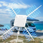 WAVLINK WN588HA2 ตัวขยายสัญญาณ WiFi AP รีพีตเตอร์ AC1200 ดูอัลแบนด์ WiFi Extender ปลั๊ก US, ปลั๊ก UK, ปลั๊ก EU, ปลั๊ก AU