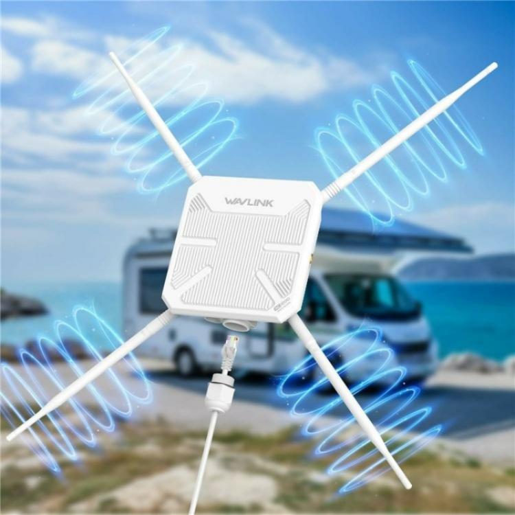 WAVLINK WN588HA2 ตัวขยายสัญญาณ WiFi AP รีพีตเตอร์ AC1200 ดูอัลแบนด์ WiFi Extender ปลั๊ก US, ปลั๊ก UK, ปลั๊ก EU, ปลั๊ก AU