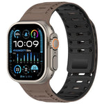 สายรัดนาฬิกาซิลิโคนแม่เหล็ก Mountain Armor สำหรับ Apple Watch 46mm / 49mm / 45mm / 44mm, สำหรับ Apple Watch 42mm / 41mm / 40mm / 38mm