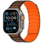 สายรัดนาฬิกาสองโทนสีสปิริตเปียโนนุ่มแม่เหล็ก สำหรับ Apple Watch 46mm / 49mm / 45mm / 44mm