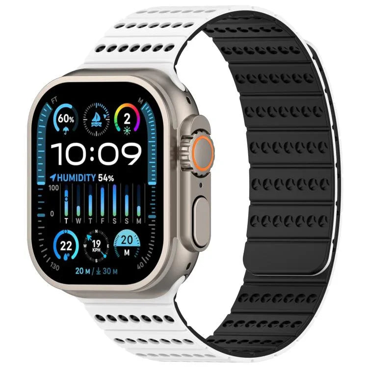 สายรัดนาฬิกาแม่เหล็กลายรังผึ้ง สำหรับ Apple Watch 42mm / 41mm / 40mm / 38mm, สำหรับ Apple Watch 46mm / 49mm / 45mm / 44mm