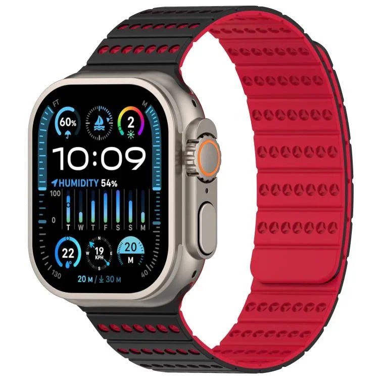 สายรัดนาฬิกาแม่เหล็กลายรังผึ้ง สำหรับ Apple Watch 42mm / 41mm / 40mm / 38mm, สำหรับ Apple Watch 46mm / 49mm / 45mm / 44mm
