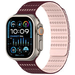 สายรัดนาฬิกาแม่เหล็กลายรังผึ้ง สำหรับ Apple Watch 42mm / 41mm / 40mm / 38mm, สำหรับ Apple Watch 46mm / 49mm / 45mm / 44mm