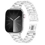 สายรัดนาฬิกาพีซีหัวเข็มขัดแม่เหล็กลูกปัดสามเม็ด Candy สำหรับ Apple Watch 46mm / 49mm / 45mm / 44mm, สำหรับ Apple Watch 42mm / 41mm / 40mm / 38mm