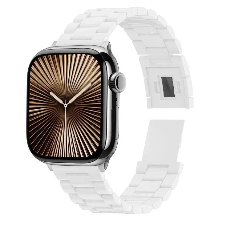 สายรัดนาฬิกาพีซีหัวเข็มขัดแม่เหล็กลูกปัดสามเม็ด Candy สำหรับ Apple Watch 46mm / 49mm / 45mm / 44mm, สำหรับ Apple Watch 42mm / 41mm / 40mm / 38mm