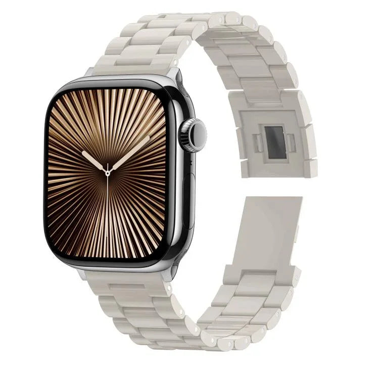 สายรัดนาฬิกาพีซีหัวเข็มขัดแม่เหล็กลูกปัดสามเม็ด Candy สำหรับ Apple Watch 46mm / 49mm / 45mm / 44mm, สำหรับ Apple Watch 42mm / 41mm / 40mm / 38mm